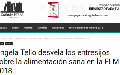 Ángela Tello habló con Casa de Letras durante la Feria del Libro de Madrid.