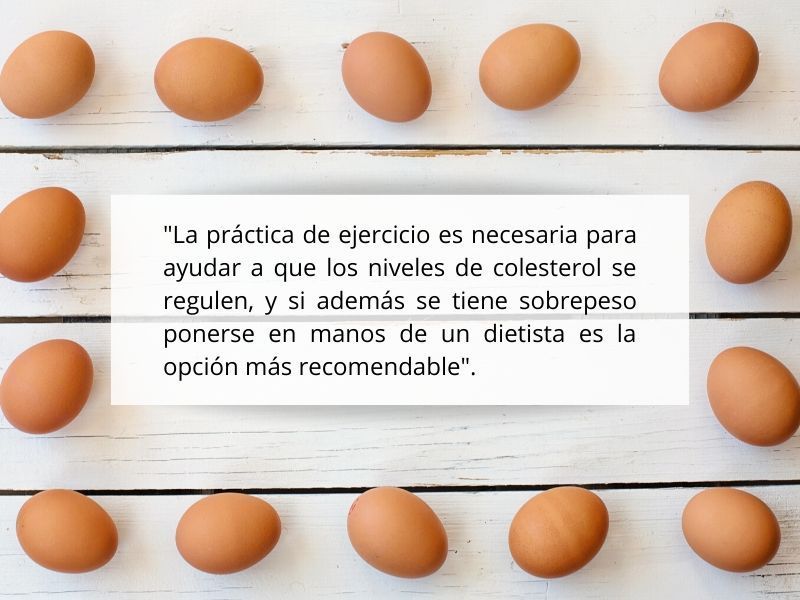 colesterol huevos